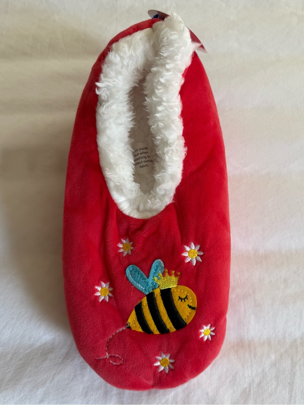 Snoozies Slippers, Red, Size L (9/10)